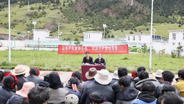 重庆法院援藏法官宣讲生态环境法典 重庆法院援藏法官宣讲生态环境法典
