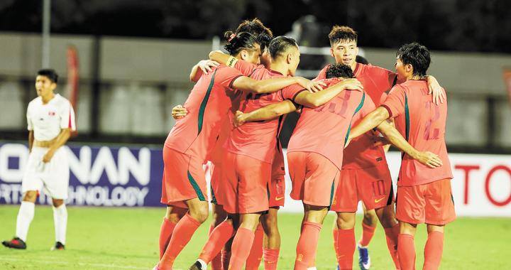 首战逆转胜朝鲜队，U23国足将战伊朗队