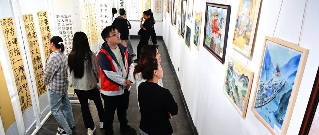 弘扬伟大长征精神:广灵县举办纪念红军长征胜利90周年主题书画展 弘扬伟大长征精神:广灵县举办纪念红军长征胜利90周年主题书画展