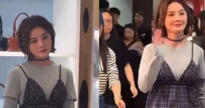 “43岁蔡卓妍被曝怀孕”冲上热搜，小腹微隆、脸颊圆润；今年初其公开承认与小10岁林俊贤恋情，曾于2019年完成冻卵手术