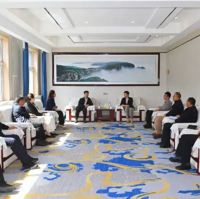 孙燕飞与中地集团等重点企业举行工作会谈