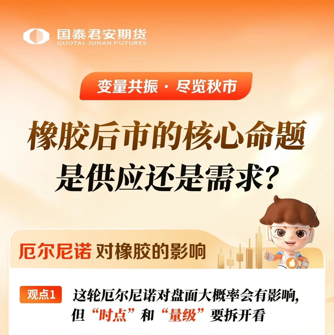 秋市观点 | 橡胶后市的核心命题是供应还是需求? 秋市观点 | 橡胶后市的核心命题是供应还是需求?