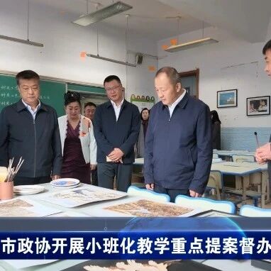 市政协开展小班化教学重点提案督办视察 市政协开展小班化教学重点提案督办视察