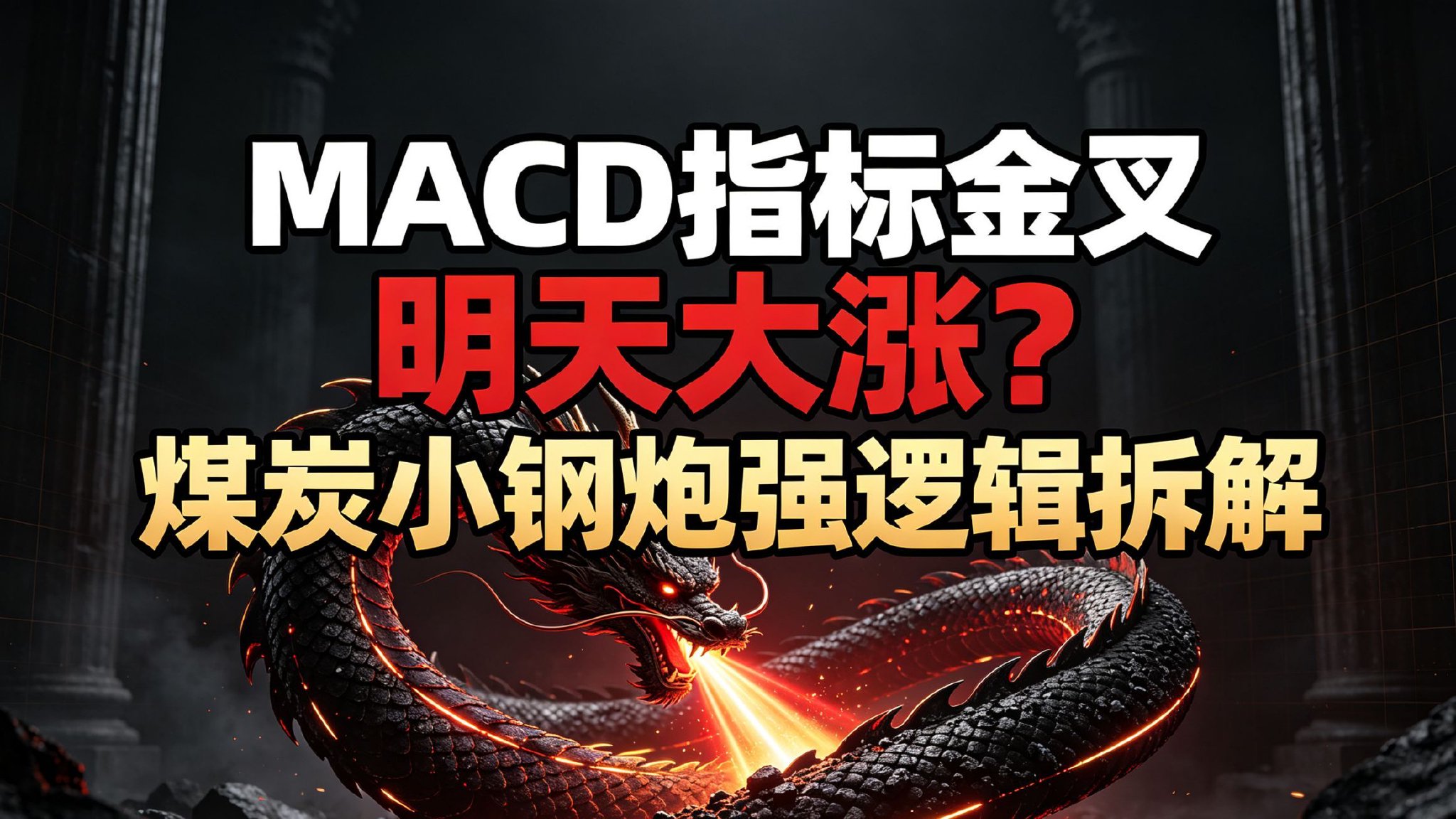 明天要迎来大涨？MACD 金叉信号解析，吃透煤炭小钢炮的炒作逻辑