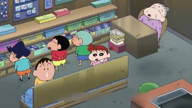蜡笔小新：春日部防卫队分享零食，小新把300日元藏在裤裆了
