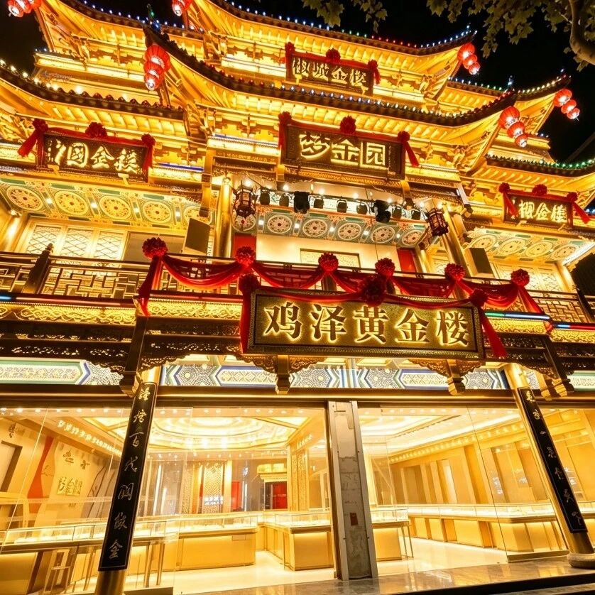 一品一播焕新消费!鸡泽黄金楼盛大启幕,县域商文旅新地标亮相 一品一播焕新消费!鸡泽黄金楼盛大启幕,县域商文旅新地标亮相