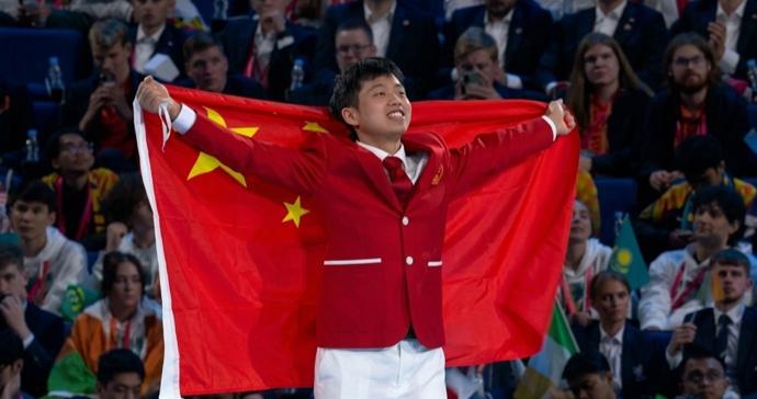 上汽焦娇登顶世赛，中国该项目成功卫冕