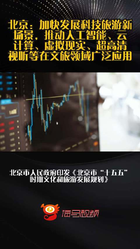北京：加快发展科技旅游新场景，推动人工智能、云计算、虚拟现实、超高清视听等在文旅领域广泛应用