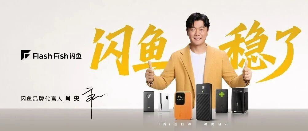 闪鱼携手肖央霸屏新潮传媒：以“稳”为锚，重塑随身WiFi行业领先品牌