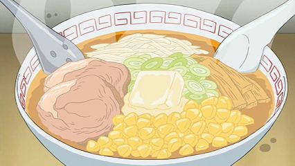 【蜡笔小新】想吃味噌奶油玉米拉面哦，红蝎子队的肉包对决
