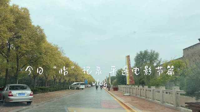 孙怡平遥电影节vlog