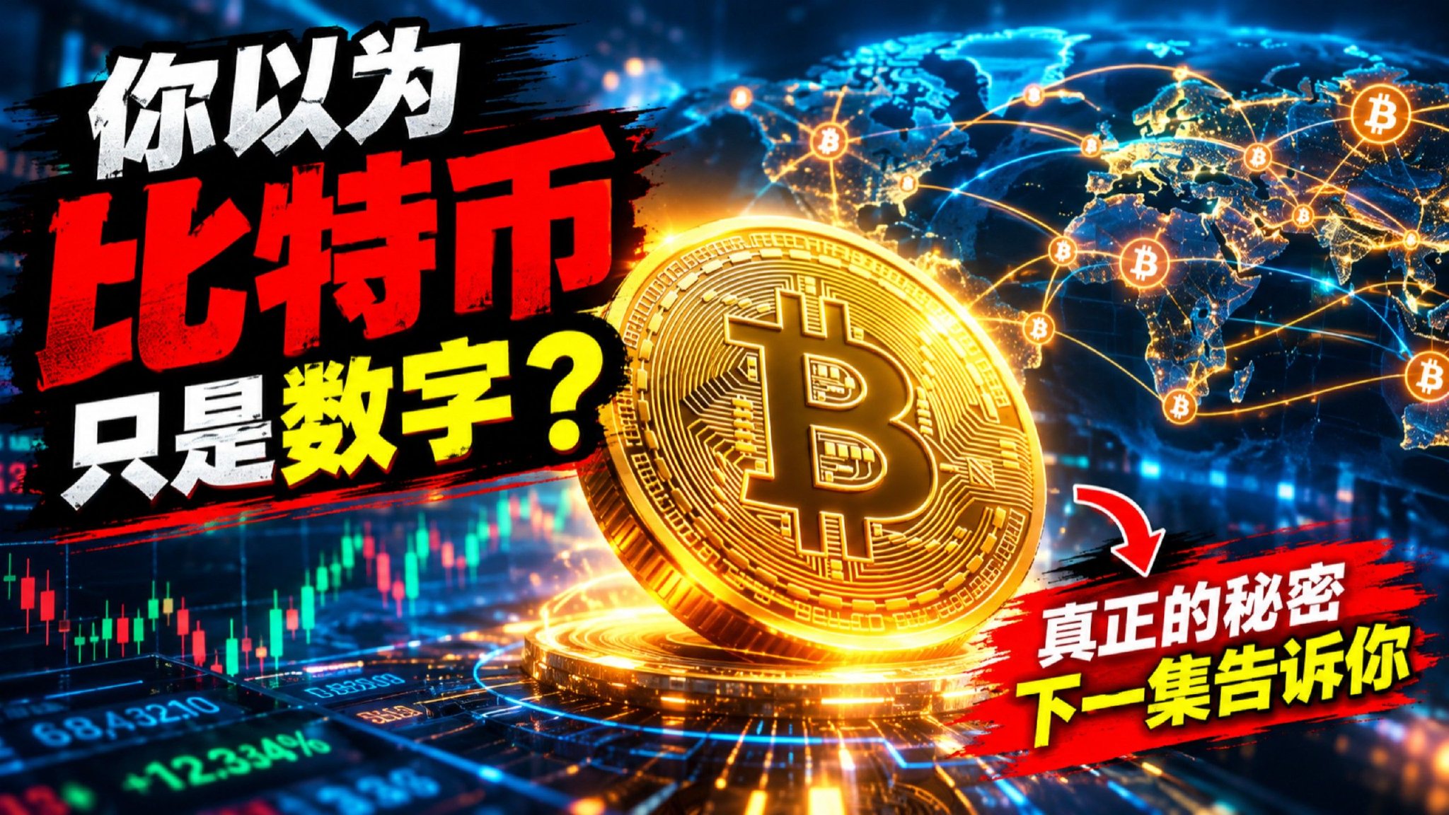你以为比特币只是数字？真正的秘密在这里！