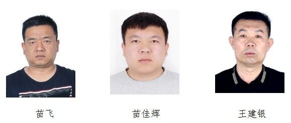 征集以苗飞为首的犯罪团伙违法犯罪线索！警方公告！