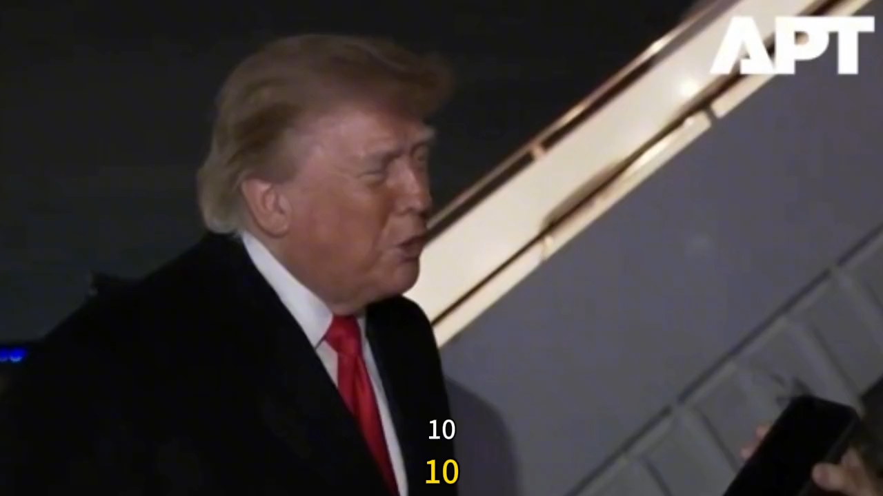 特朗普谈与普京通话内容，CNN正面报道他的民调超过了林肯，他非常感谢CNN，也非常高兴