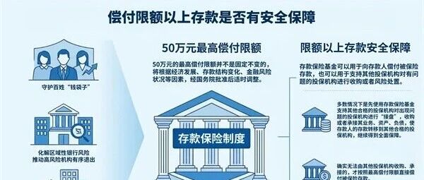 10月11日|政策法规通：偿付限额以上存款是否有安全保障——《存款保险条例》系列解读