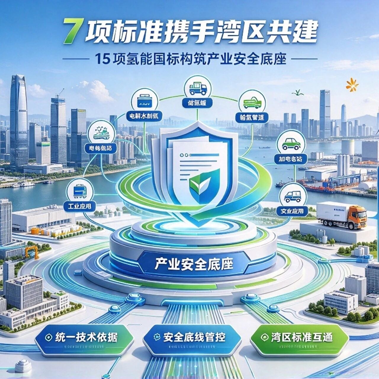 【快讯】7项标准携手湾区共建,15项氢能国标构筑产业安全底座 【快讯】7项标准携手湾区共建,15项氢能国标构筑产业安全底座