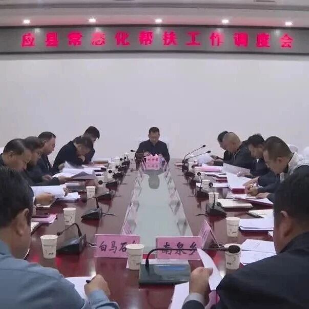 应县召开常态化帮扶工作调度会 应县召开常态化帮扶工作调度会