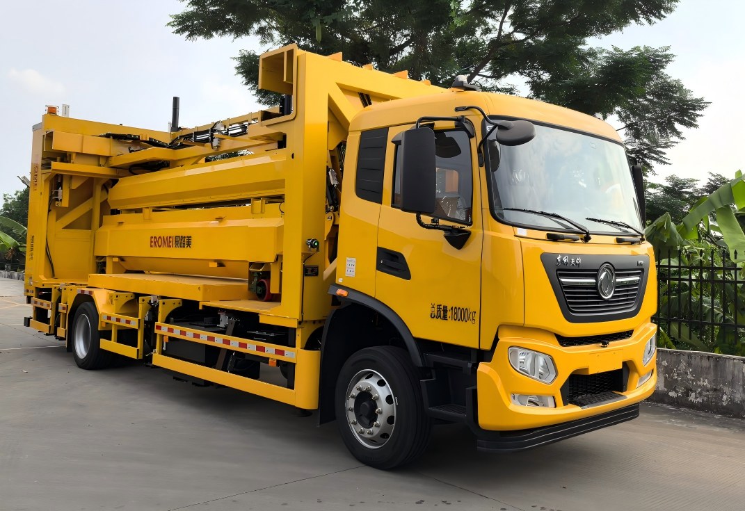 易路美易路方舟防撞缓冲车申报：18吨总质量 能守护道路施工安全吗