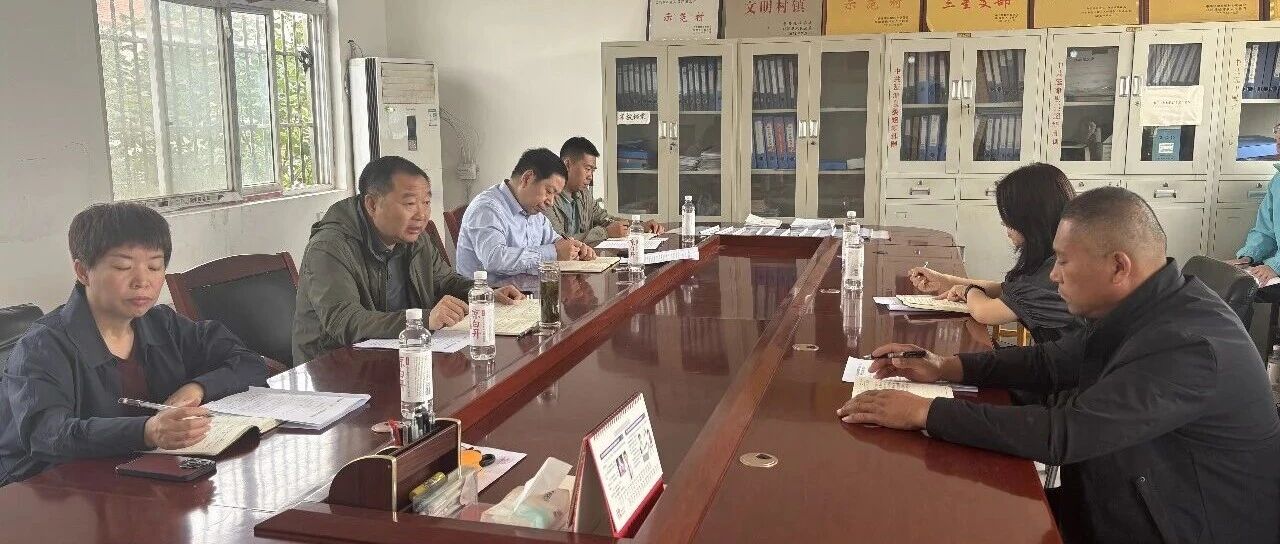 县委书记李中耀调研农村集体“三资”清查整治工作