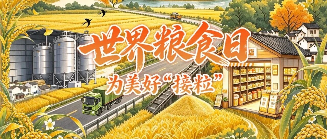 世界粮食日丨为美好“接粒” 世界粮食日丨为美好“接粒”