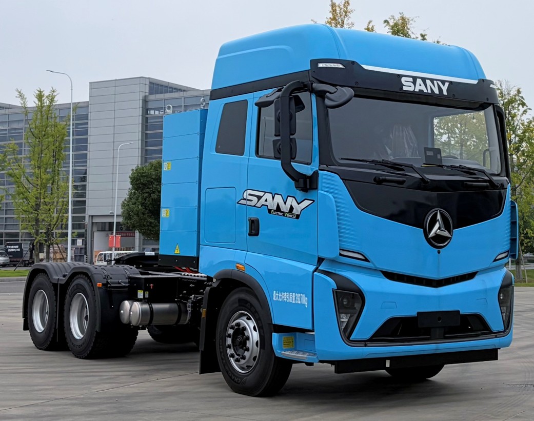 三一牌纯电动牵引新车申报：峰值480kW 能否领跑重卡电动化？