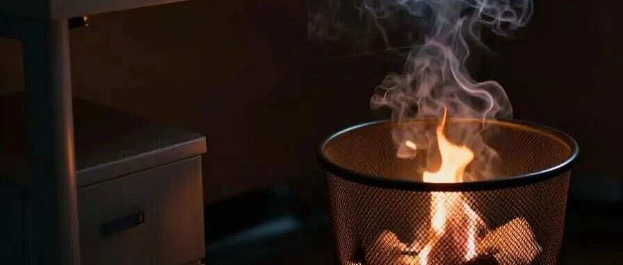 深夜,组织干事的办公室着火了 深夜,组织干事的办公室着火了