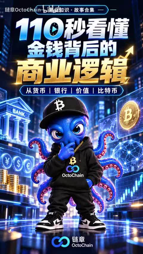 110秒看懂金钱背后的商业逻辑！从货币到比特币的故事