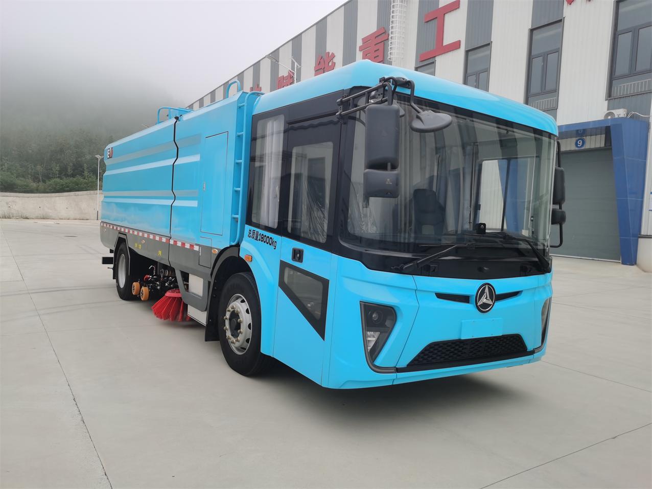 金惠智造天协纯电洗扫车申报：200kW电机 新能源环卫能否突围？