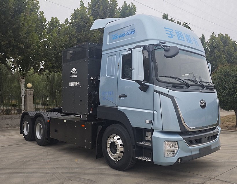 宇通燃料电池半挂牵引新车申报：氢燃料500kW 能否引领重卡零碳转型？