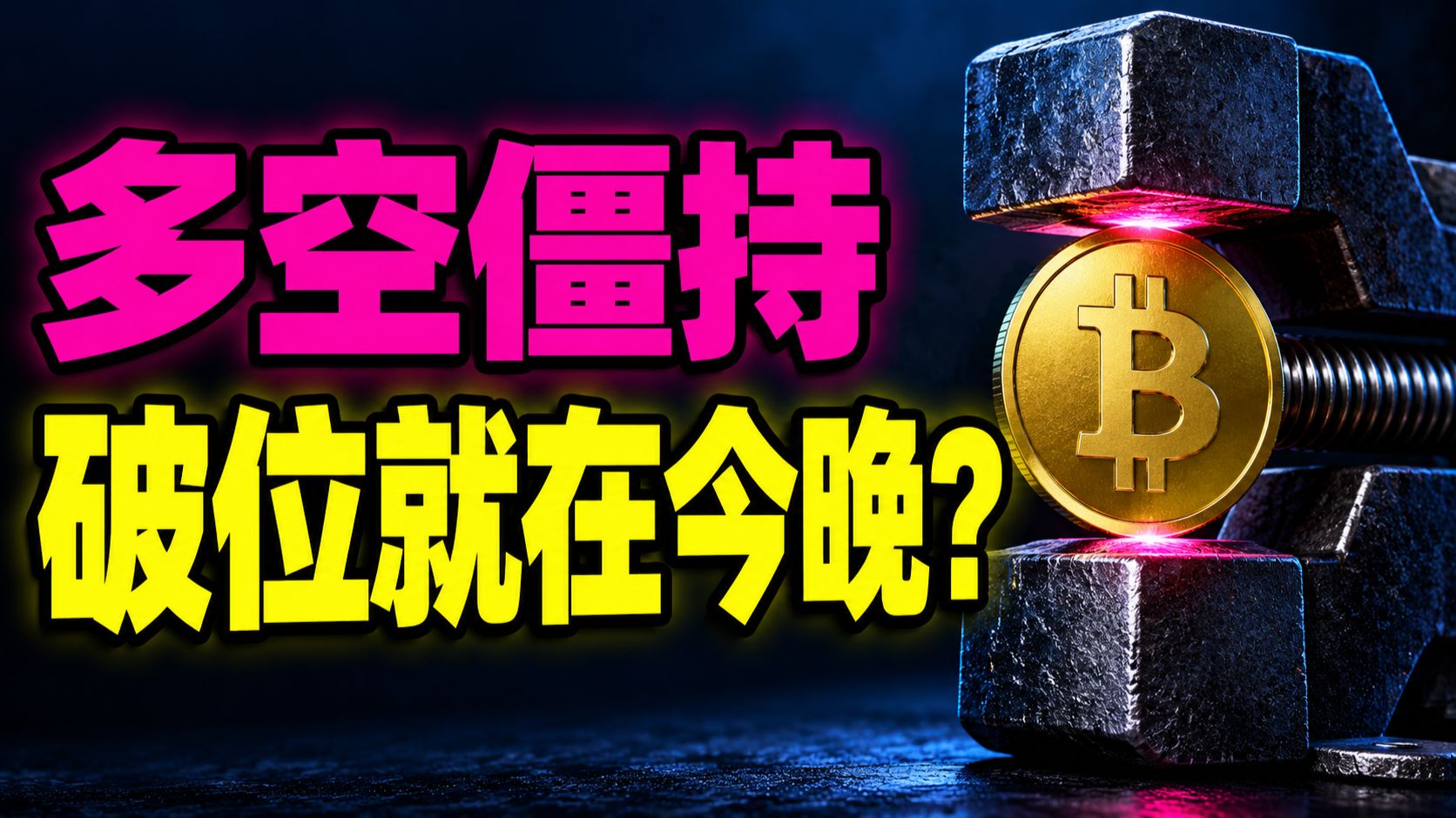 BTC急跌急弹后困在箱体，横盘还能憋多久？