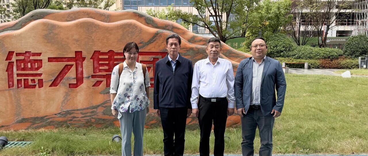 中国国家创新与发展战略研究会金融专业委员会邓冰一行莅临德才股份考察交流