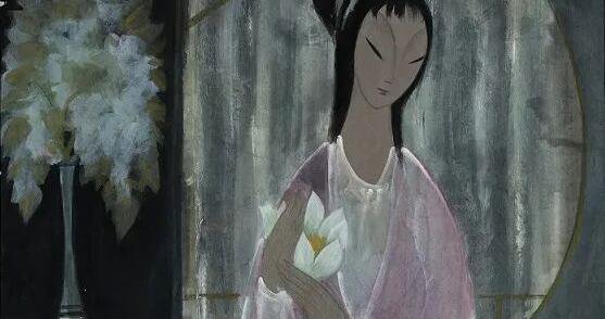仕女席地而坐|为什么林风眠要这样画女性? 仕女席地而坐|为什么林风眠要这样画女性?