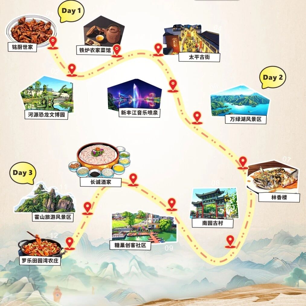 3条精品旅游线路，带你解锁河源最美秋色
