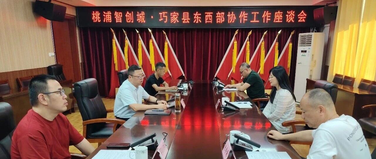 桃浦智创城·巧家县东西部协作座谈会召开 桃浦智创城·巧家县东西部协作座谈会召开