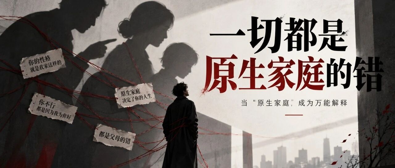好了，一切都是原生家庭的错
