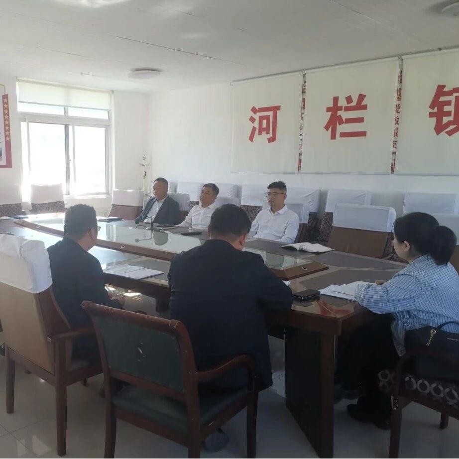 河栏镇召开驻村第一书记座谈会