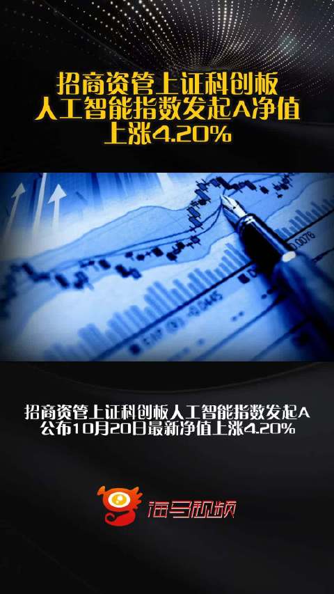 招商资管上证科创板人工智能指数发起A净值上涨4.20%