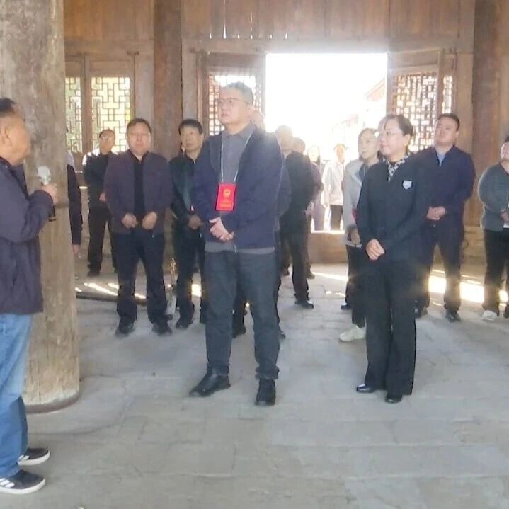 曲沃县人大常委会视察文旅融合示范区建设工作