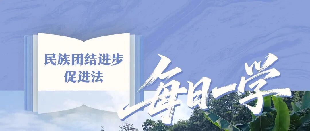 【民族团结进步促进法】每日一学丨第三十六条至第四十条