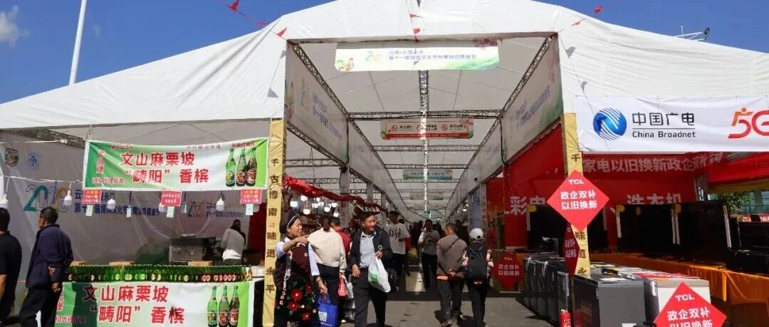博南文化节丨196个展位亮相 博南文化节美食特产商贸展开启