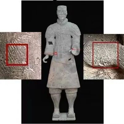 秦始皇兵马俑上发现女性指纹,研究发现秦俑制作者有女性和少年 秦始皇兵马俑上发现女性指纹,研究发现秦俑制作者有女性和少年