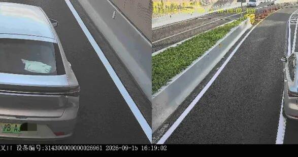 沪BAJ****实线变道,记1分,罚200元! 沪BAJ****实线变道,记1分,罚200元!
