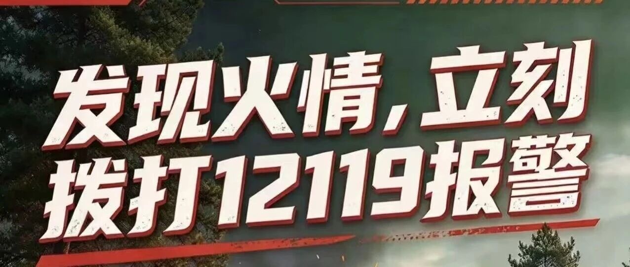 秋冬季森林草原防灭火 | 遇到火情怎么办？