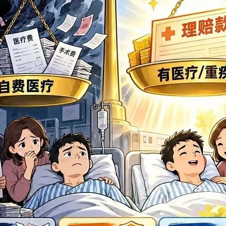 两本“医保账”记录的迥异人生