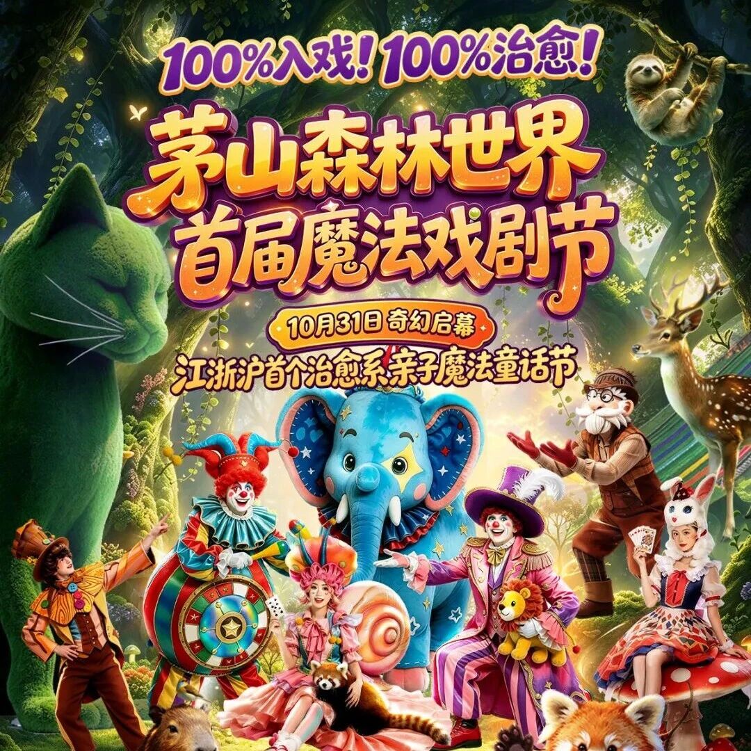 本周末上新!茅山首届魔法戏剧节正式启幕!! 本周末上新!茅山首届魔法戏剧节正式启幕!!