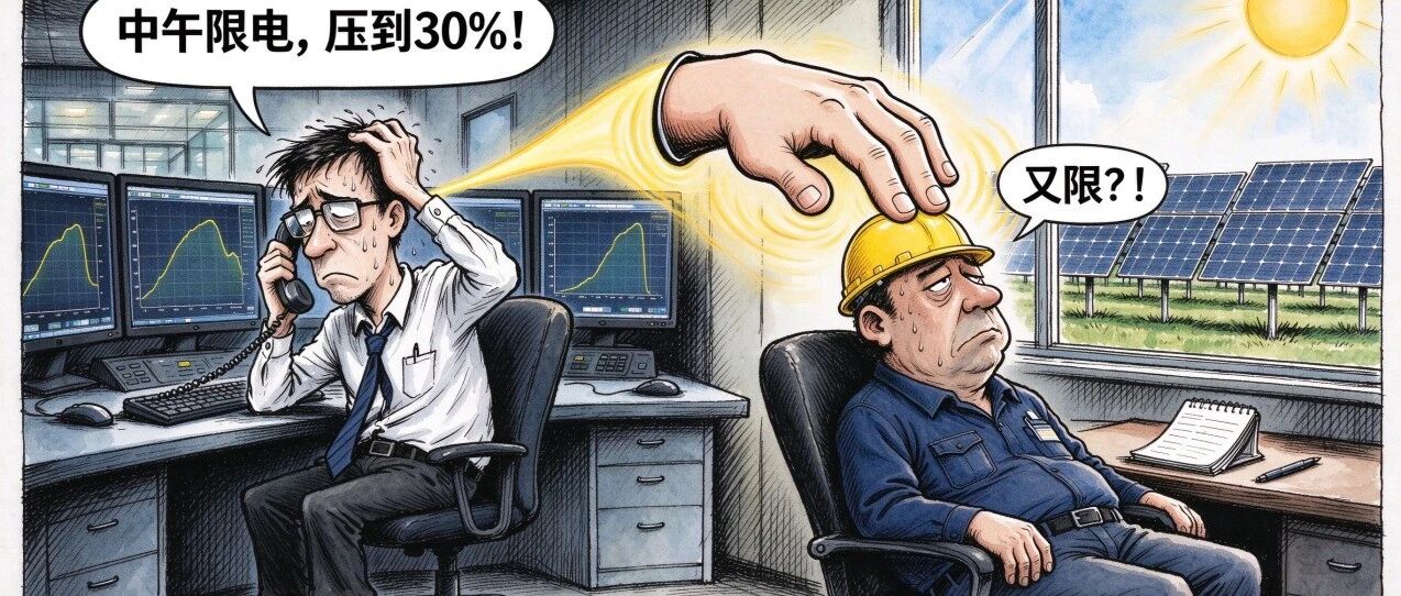 限电！弃光！光伏值班员中午也坐不住了