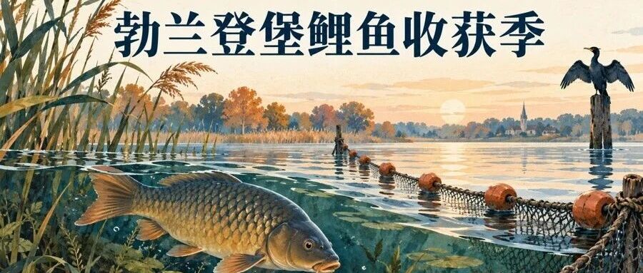 勃兰登堡Peitz迎鲤鱼收获季：周末可看起鱼，养殖者担忧鸬鹚损耗
