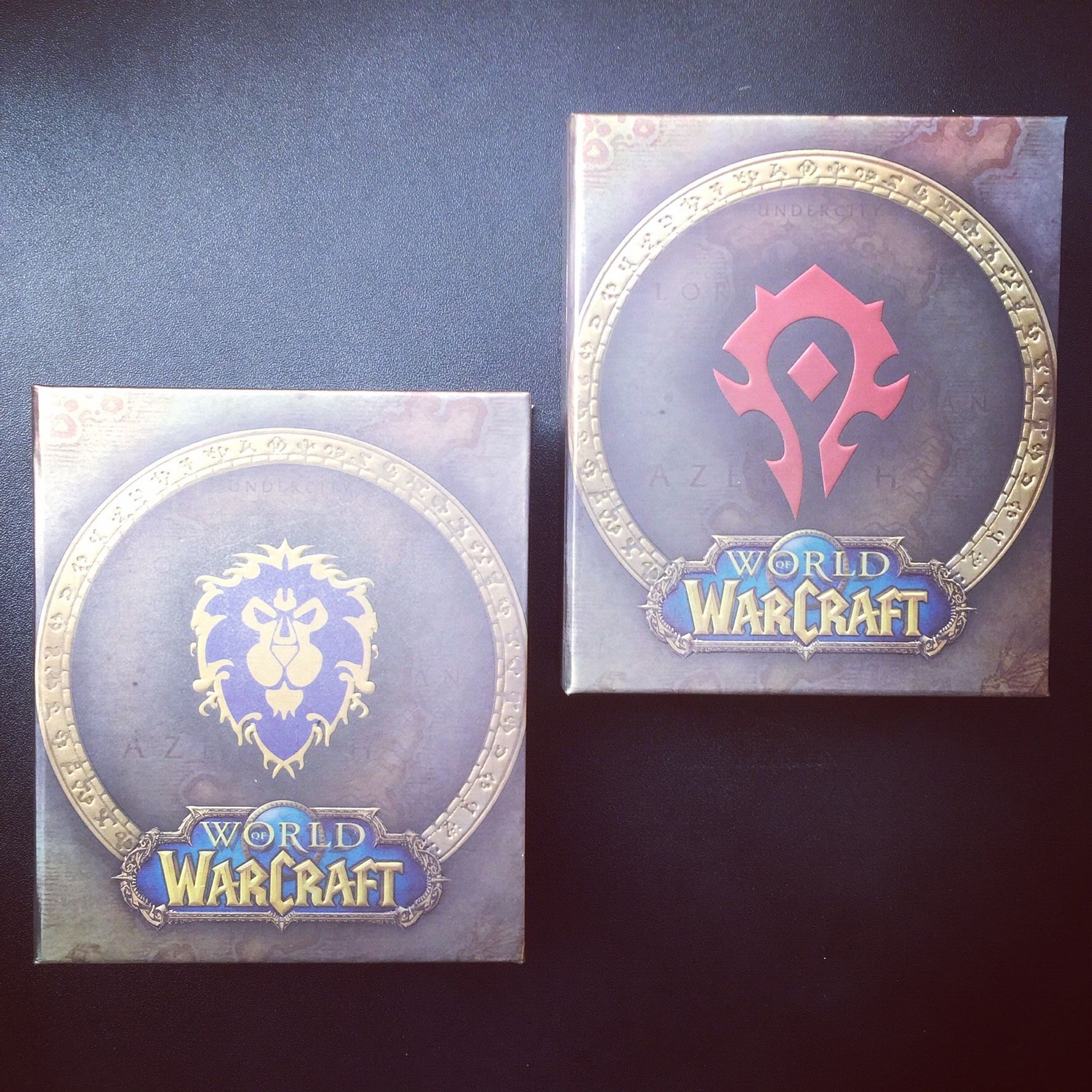 魔兽世界十年回馈玩家 联盟部落专属限量戒指