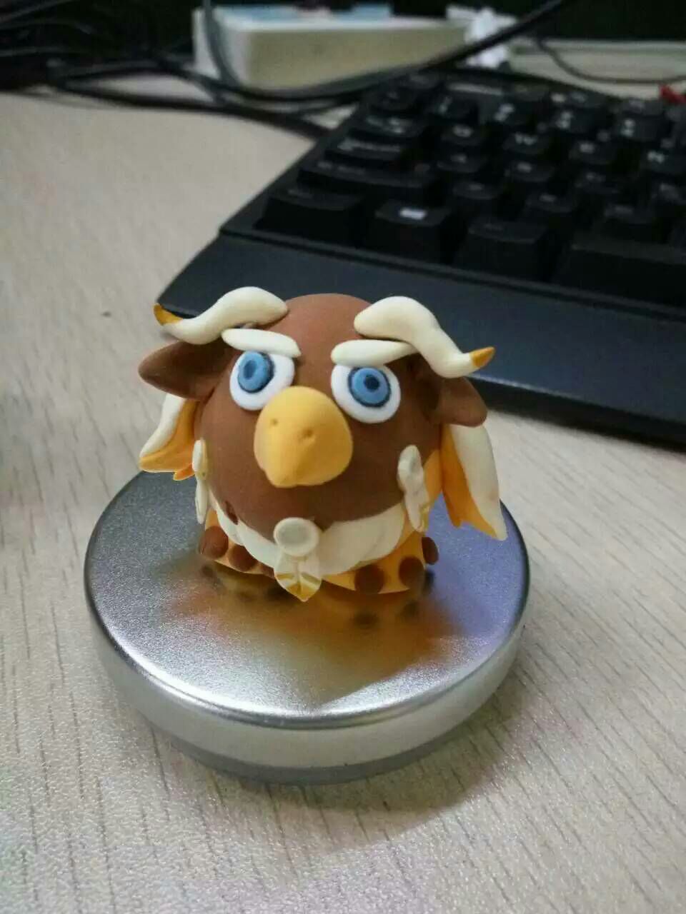 顶个佩佩 萌妹子魔兽轻黏土日记