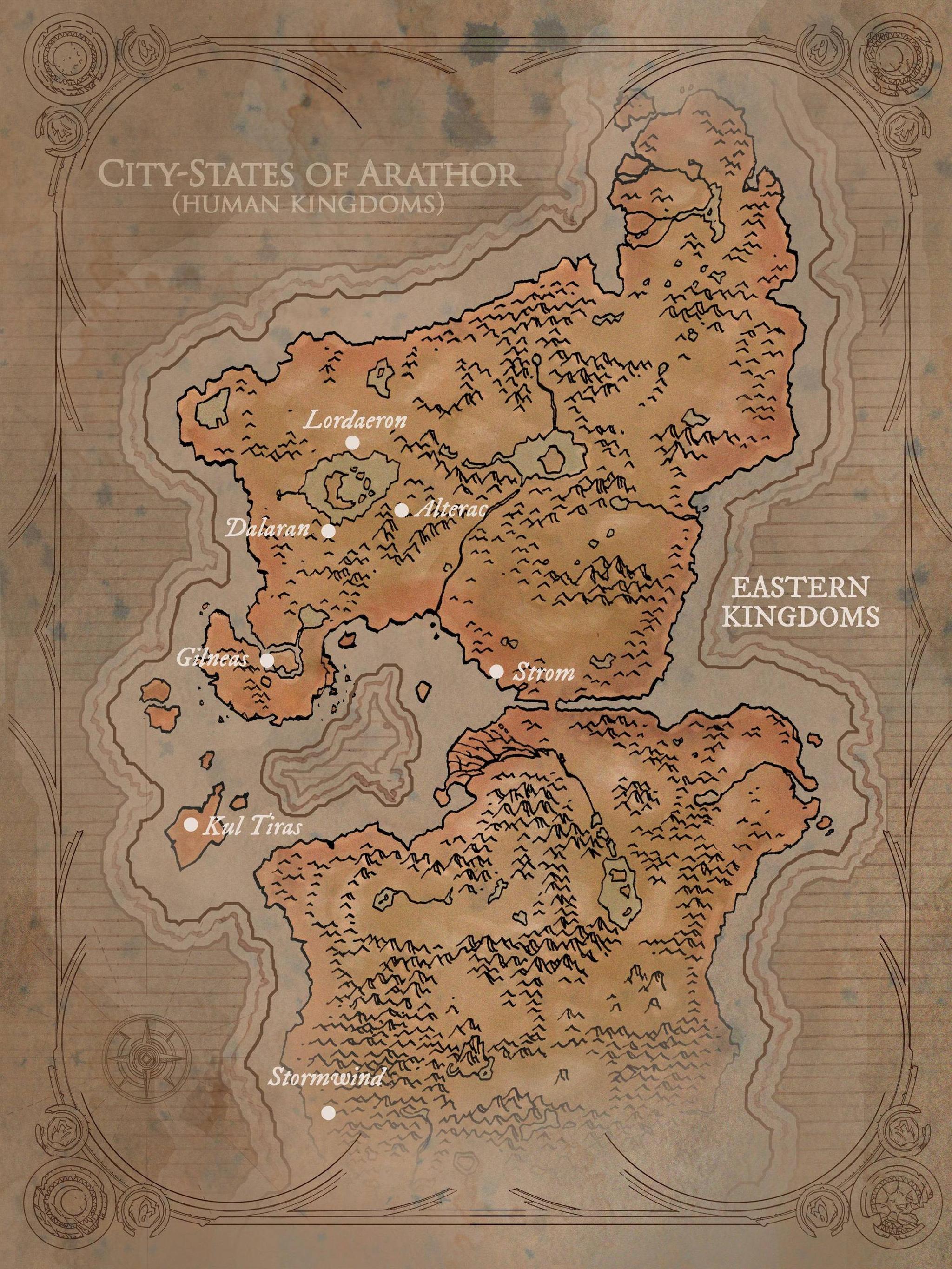 《魔兽世界:编年史》第一卷插画全集:美工复活